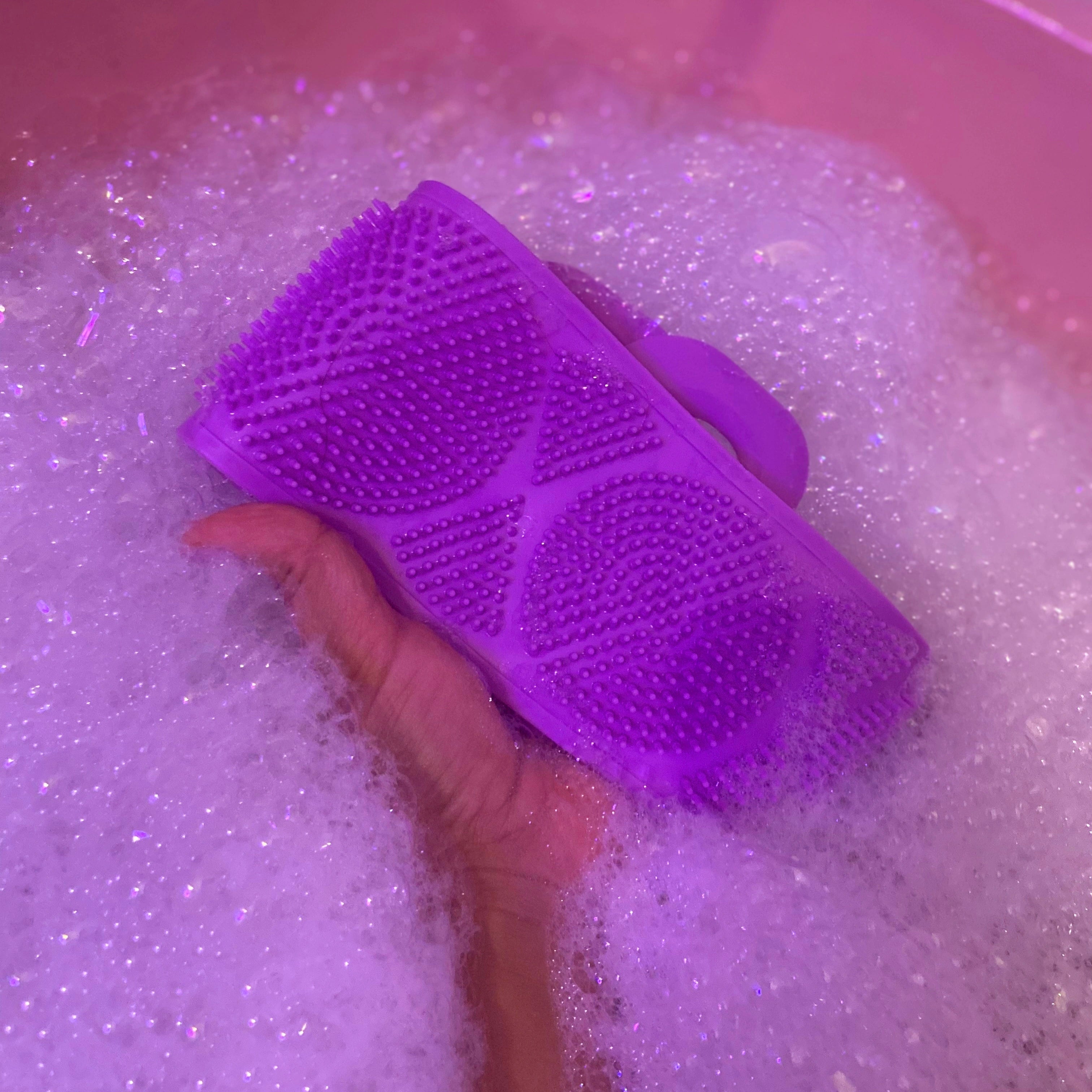 SILICONE BODY BATH BRUSH MASSAGER